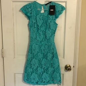 Turquoise dress